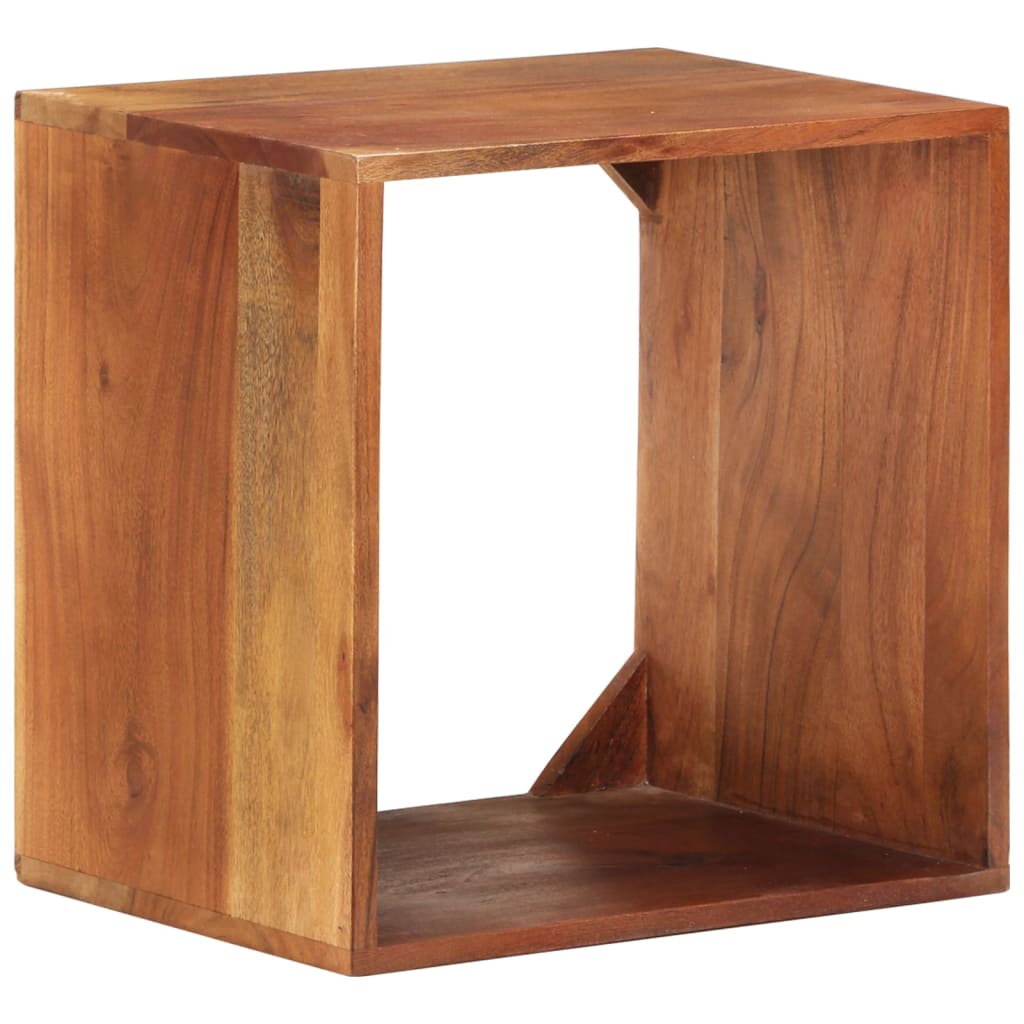 Vegghylle 40x30x40 cm heltre akasie