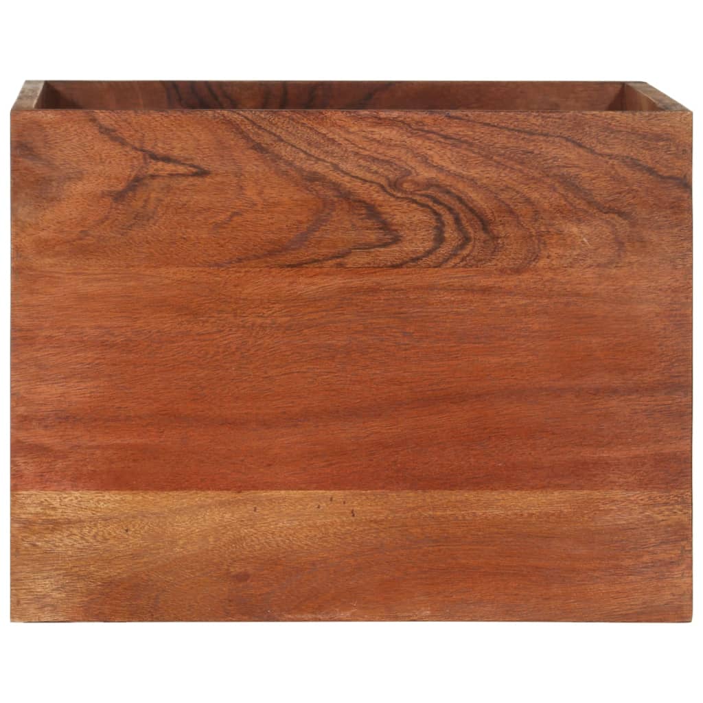Vegghylle 40x30x40 cm heltre akasie