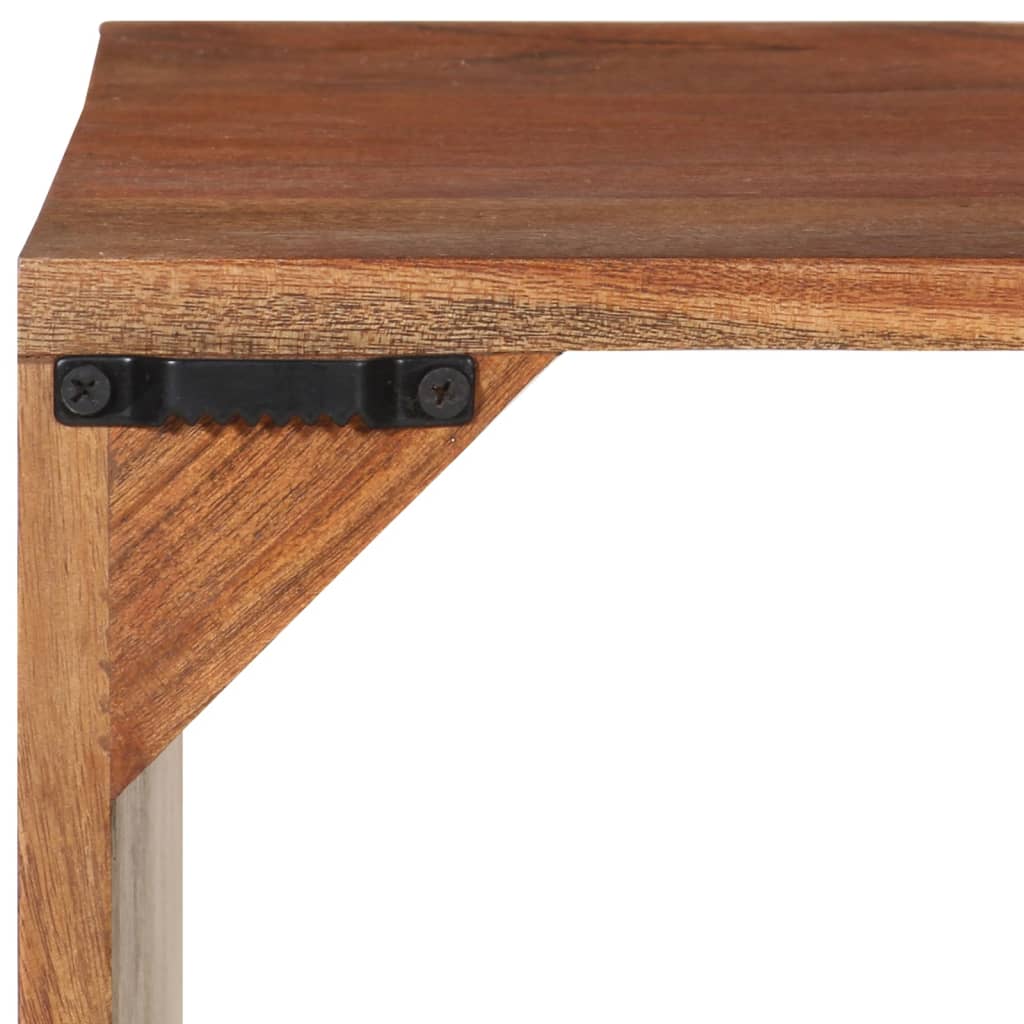 Vegghylle 40x30x40 cm heltre akasie