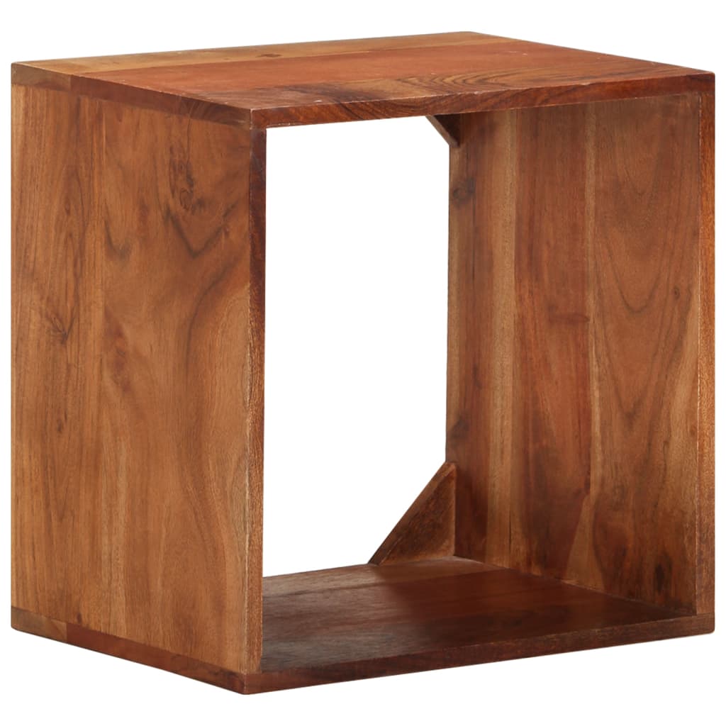 Vegghylle 40x30x40 cm heltre akasie
