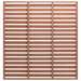 Gjerdepanel WPC 180x180 cm brun