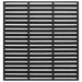 Gjerdepanel WPC 180x180 cm svart vidaXL