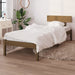 Sengeramme honningbrun heltre furu 90x190 cm Single