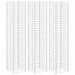 Gabion høybed 3 stk 30x30x150 cm jern vidaXL