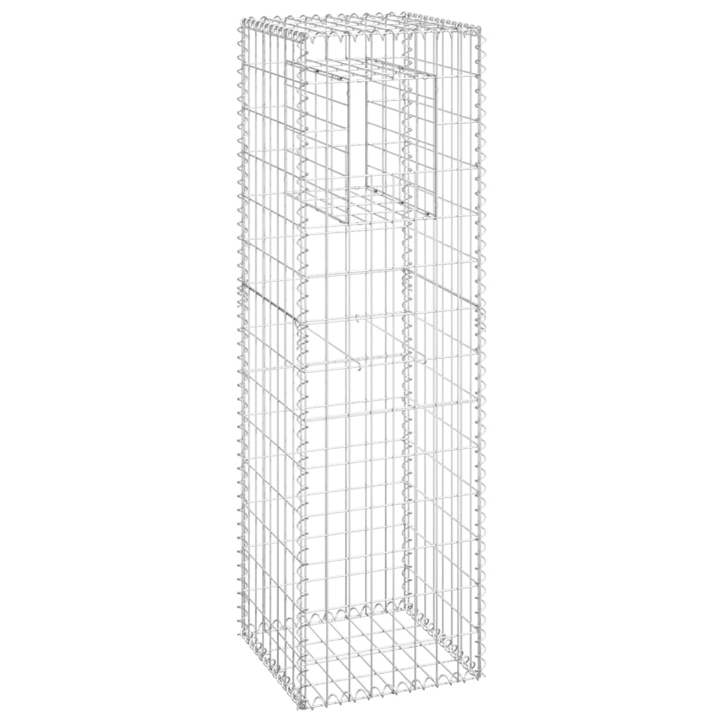 Gabionstolpe 40x40x140 cm jern