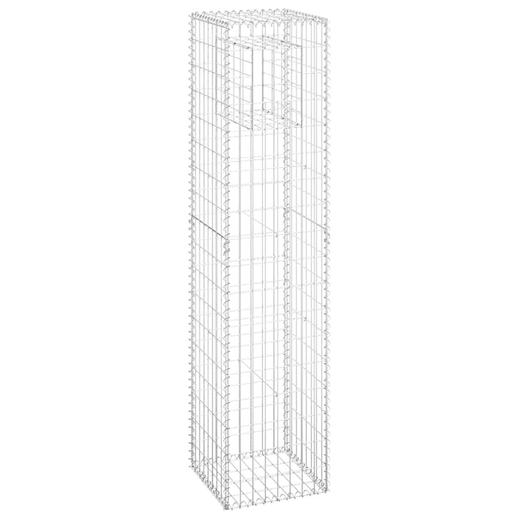 Gabionstolpe 40x40x180 cm jern