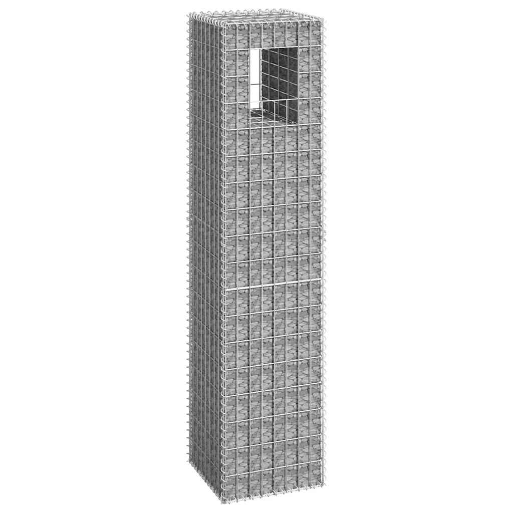 Gabionstolpe 40x40x180 cm jern