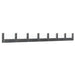 Gabionkurv u-formet med 8 stolper jern 860x20x100 cm vidaXL