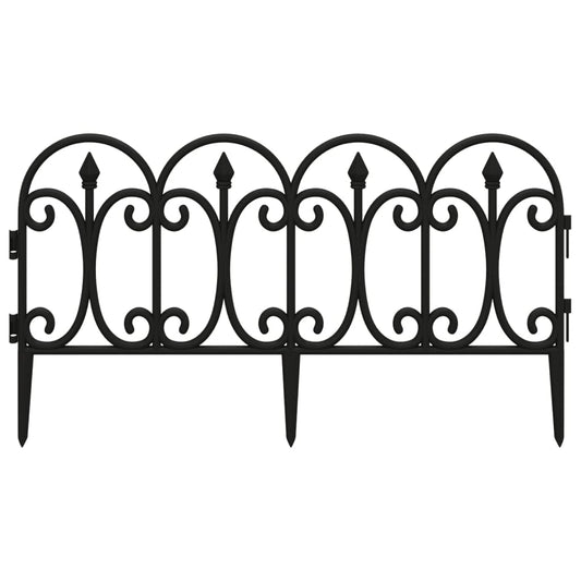 Plenkanter 17 stk svart 10 m PP