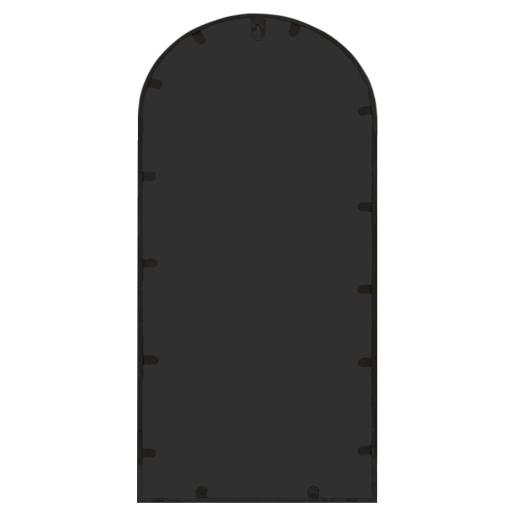 Hagespeil svart 70x30 cm for utendørs bruk jern