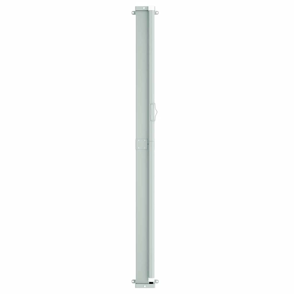 Uttrekkbar sidemarkise 117x600 cm grå