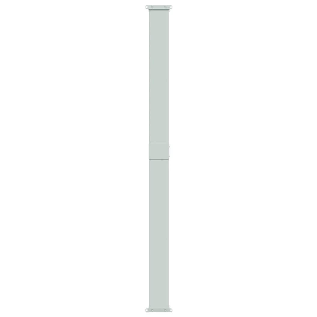 Uttrekkbar sidemarkise 200x600 cm rød