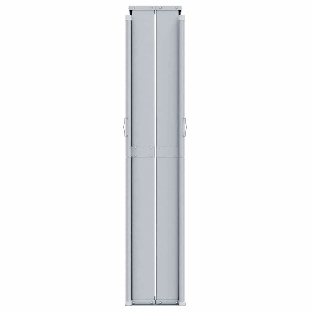 Uttrekkbar sidemarkise 180x600 cm kremhvit