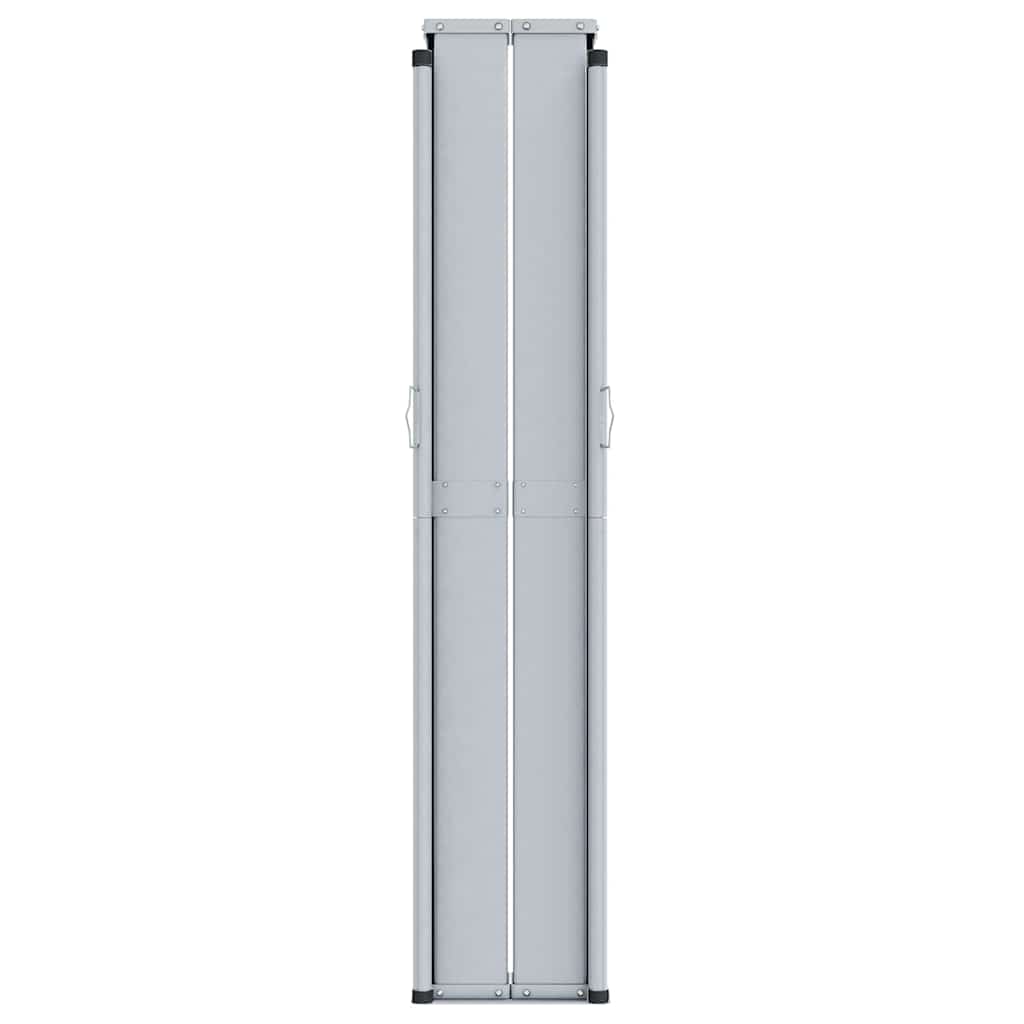 Uttrekkbar sidemarkise 220x600 cm brun