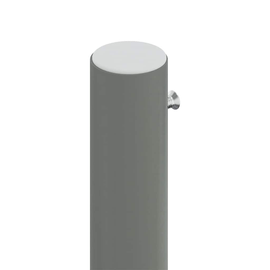 Uttrekkbar sidemarkise 220x1000 cm rød