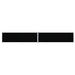 Uttrekkbar sidemarkise 180x1200 cm svart