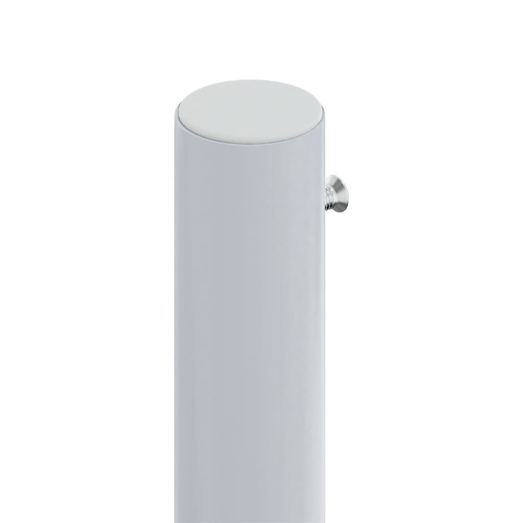 Uttrekkbar sidemarkise 200x1200 cm blå