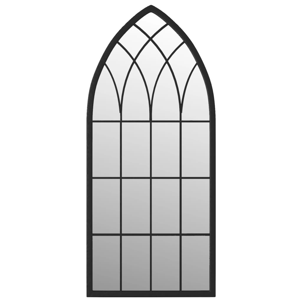 Speil svart 70x30 cm for innendørs bruk jern