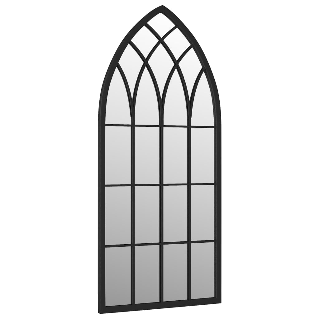 Speil svart 70x30 cm for innendørs bruk jern