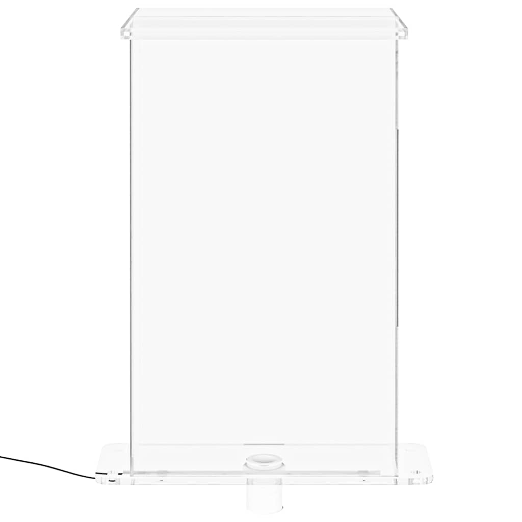 Bassengfontene med RGB LED akryl 51 cm