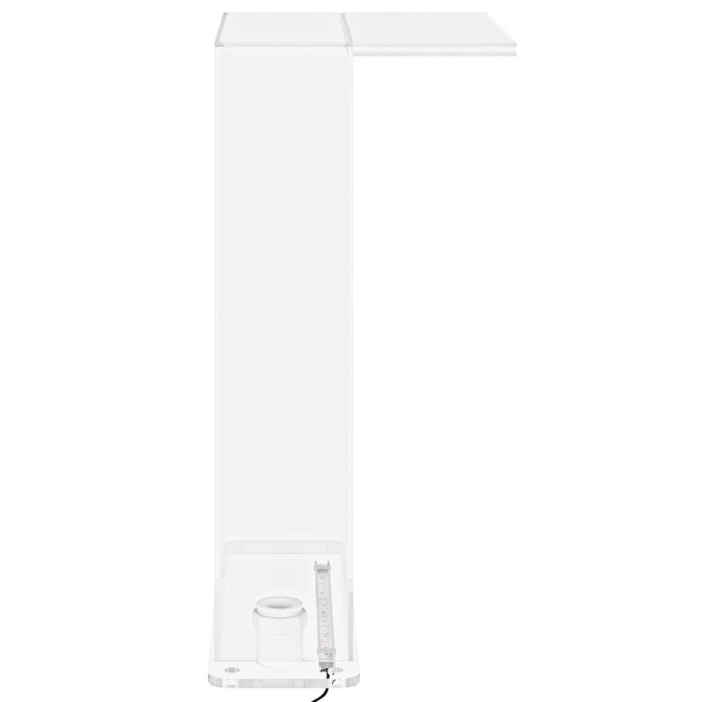 Bassengfontene med RGB LED akryl 51 cm