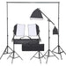 Fotostudiosett med lyssett