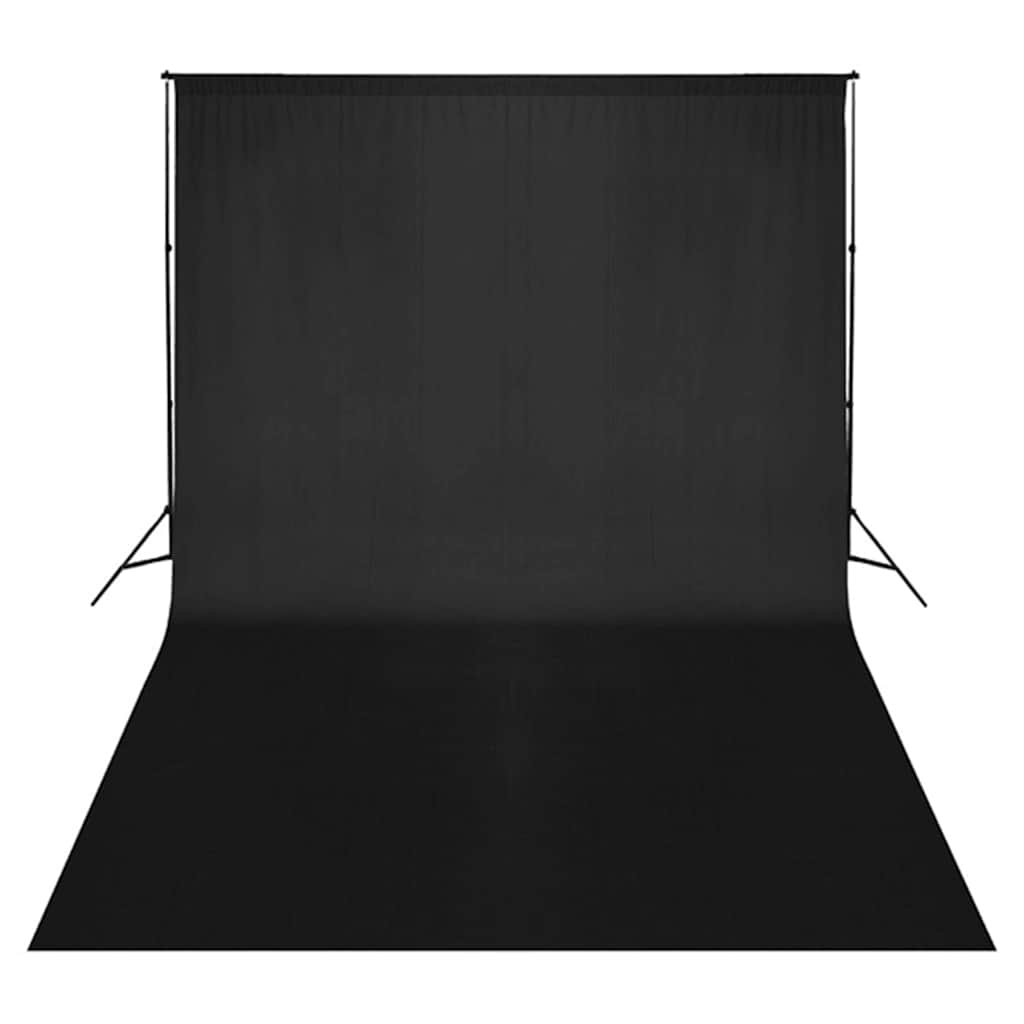 Fotostudiosett med lyssett og bakgrunn