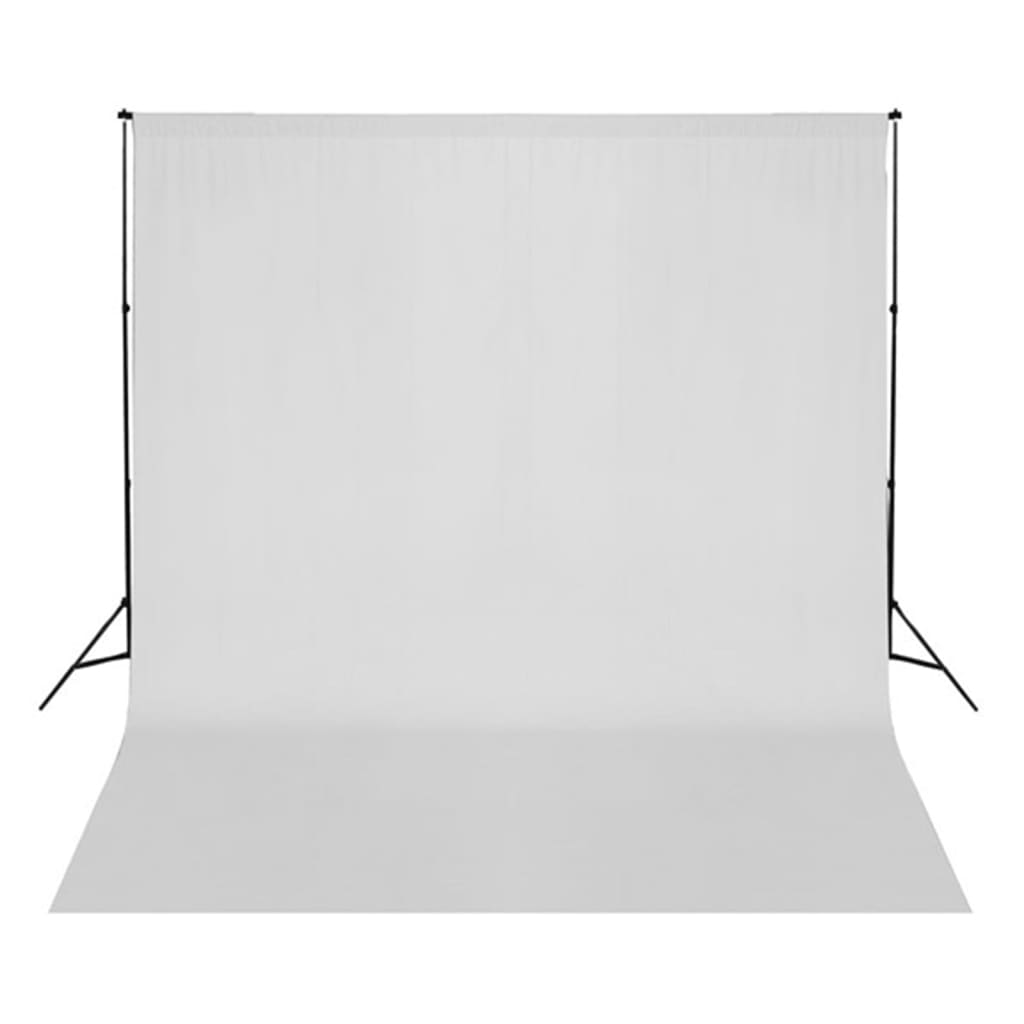 Fotostudiosett med lyssett, bakgrunn og reflektor