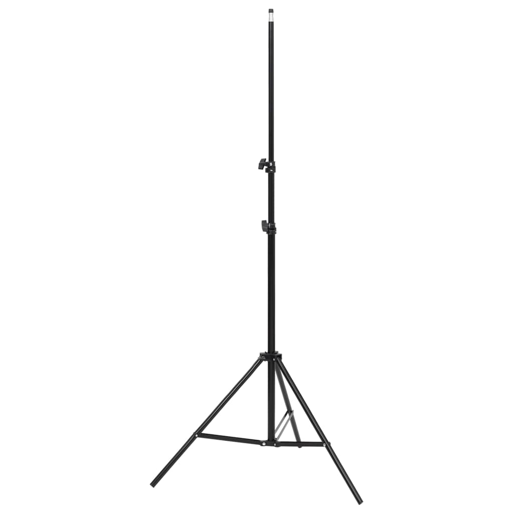 Fotostudiosett med lyssett, bakgrunn og reflektor