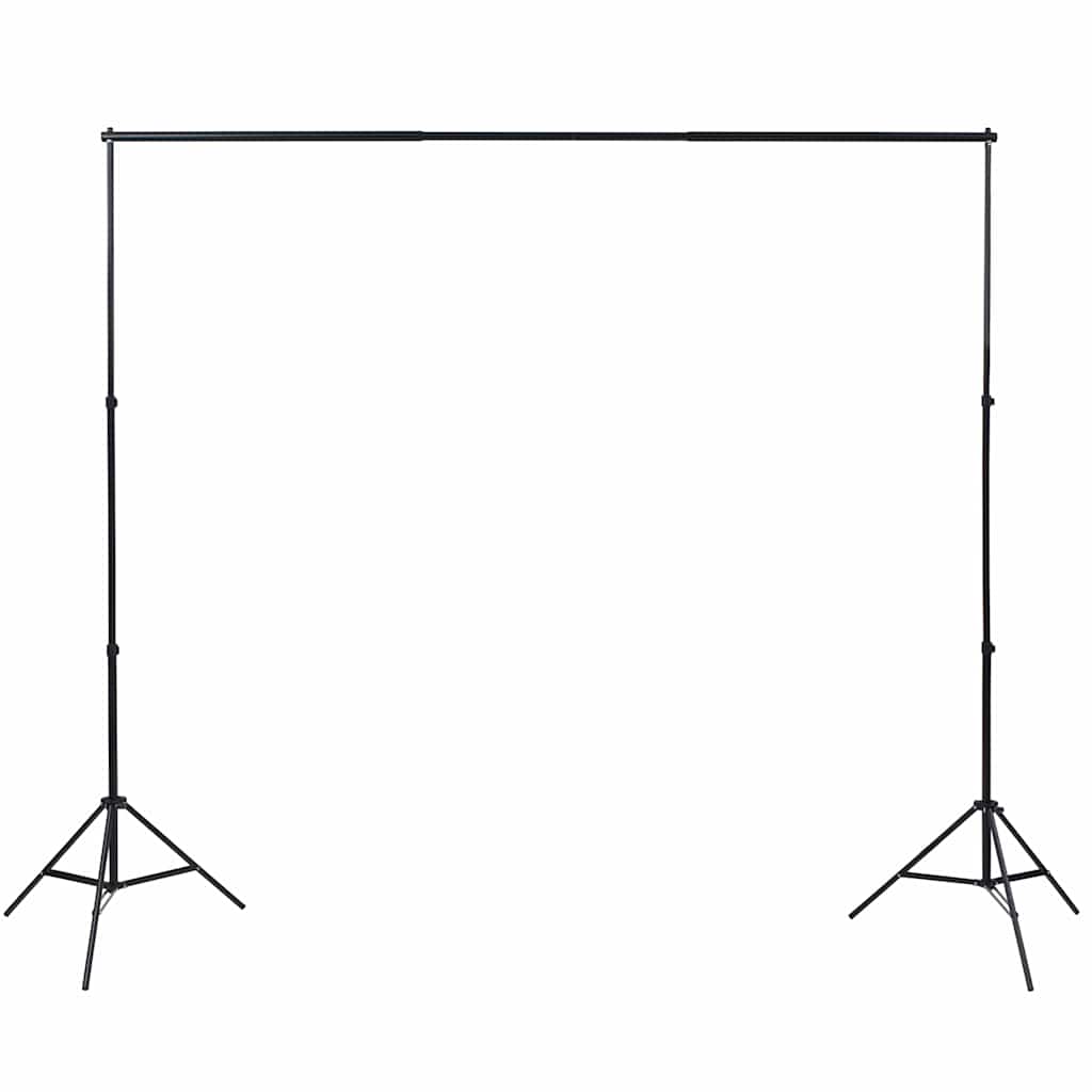 Fotostudiosett med lyssett, bakgrunn og reflektor