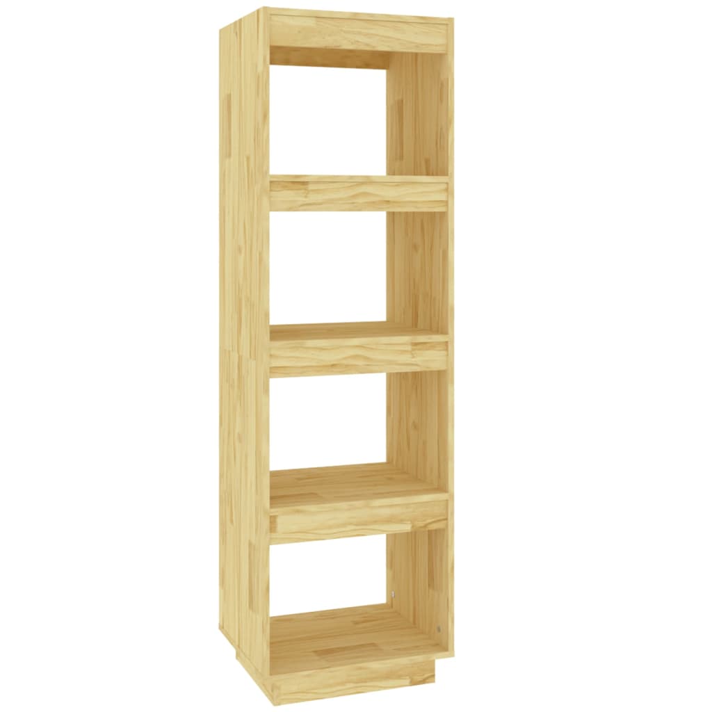 Bokhylle/romdeler 40x35x135 cm heltre furu