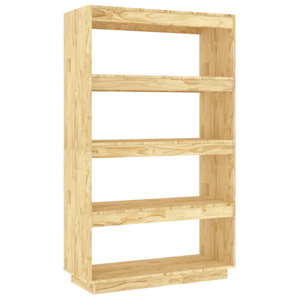 Bokhylle/romdeler 80x35x135 cm heltre furu