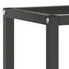 Ramme til arbeidsbenk matt svart og rød 140x50x79 cm metall