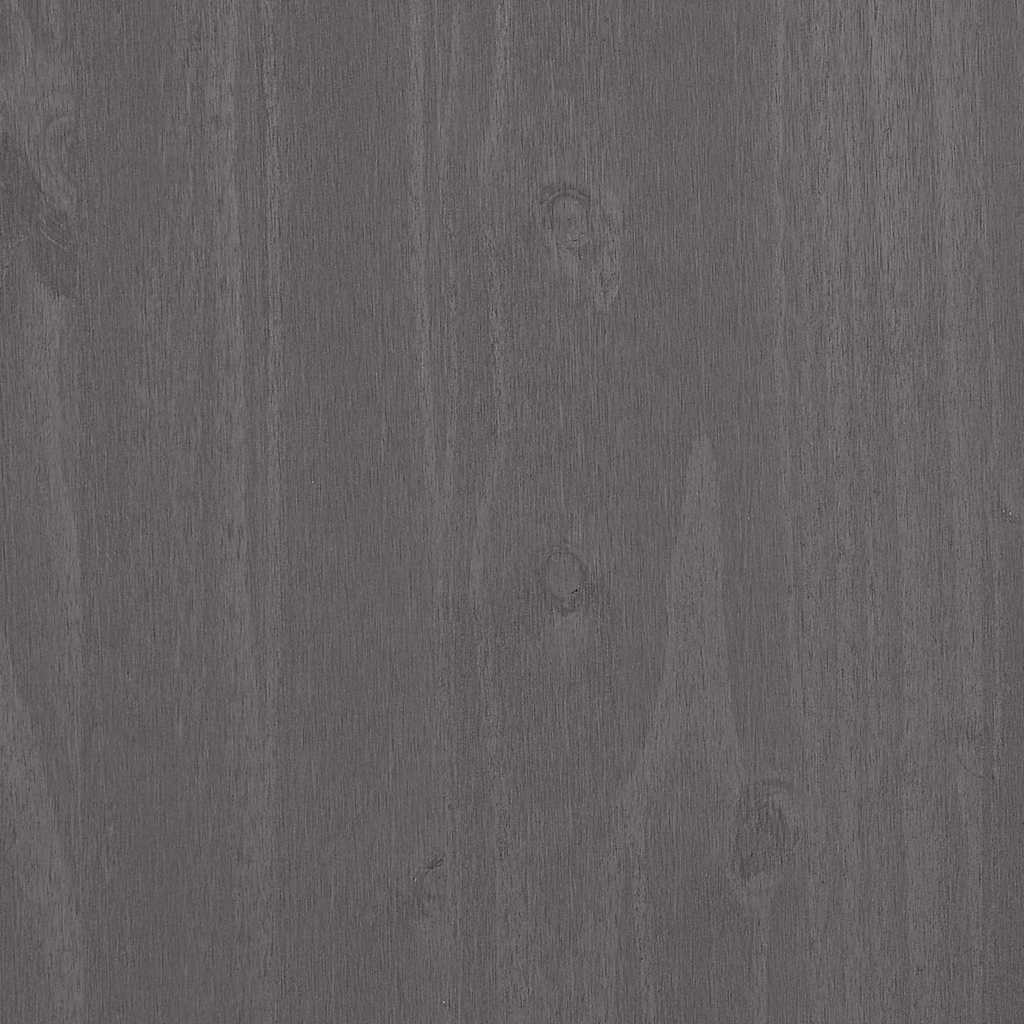 Skjenk HAMAR lysegrå 79x40x80 cm heltre furu