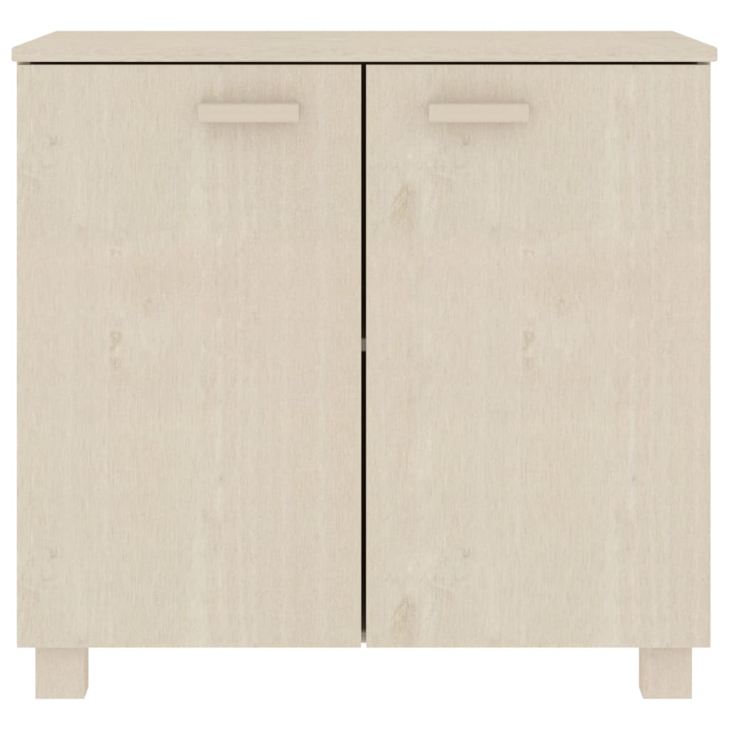 Skjenk HAMAR honningbrun 85x35x80 cm heltre furu