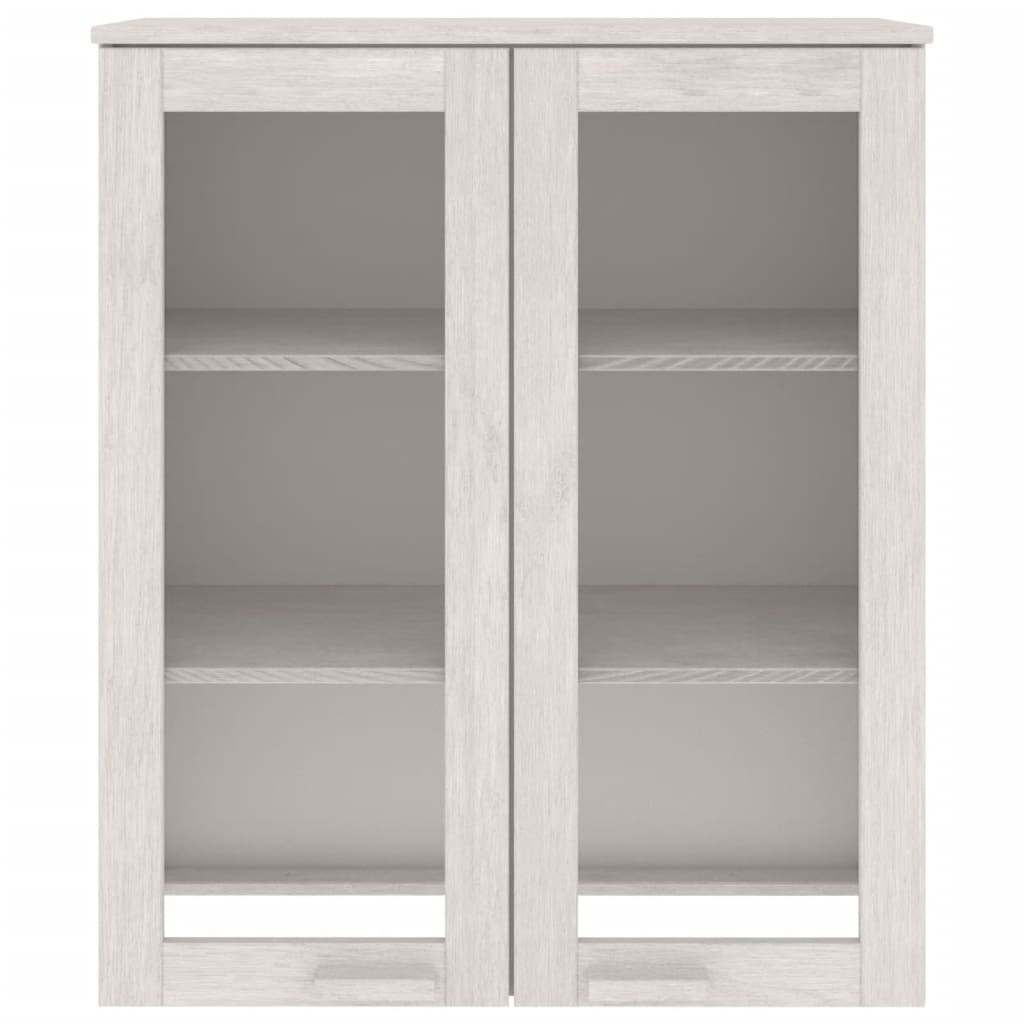Skjenketopp HAMAR hvit 85x35x100 cm heltre furu