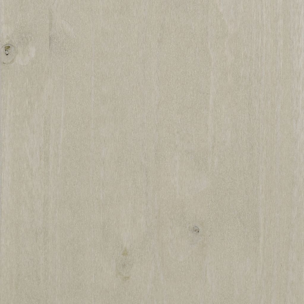Skjenketopp HAMAR hvit 85x35x100 cm heltre furu