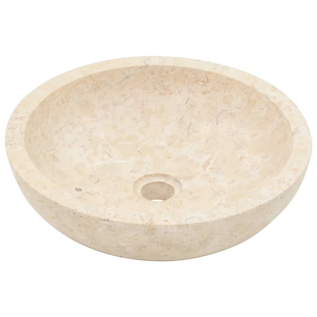Baderomshylle med kremhvite marmorvasker heltre teak