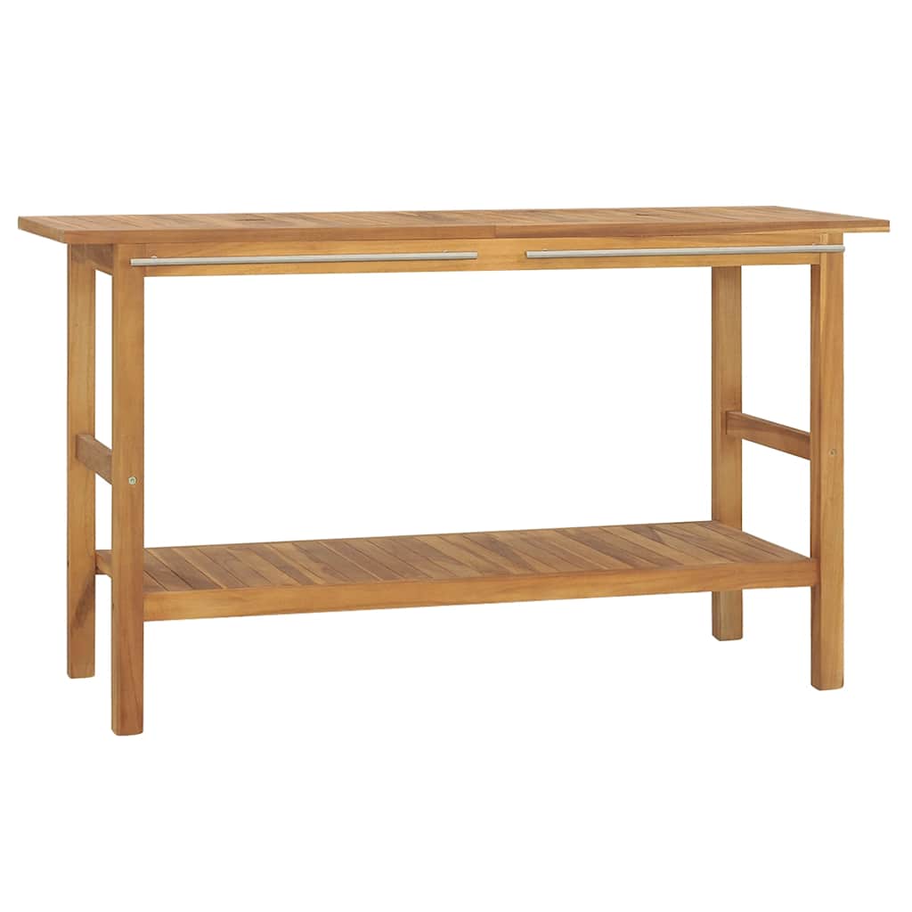Baderomshylle med svarte marmorvasker heltre teak