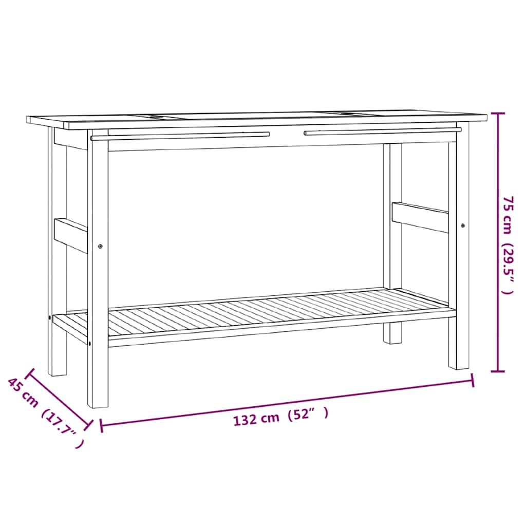Baderomshylle med svarte marmorvasker heltre teak