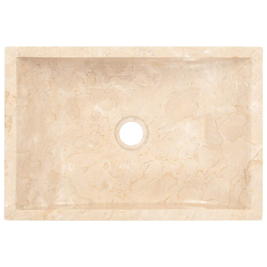 Baderomshylle med kremhvite marmorvasker heltre teak