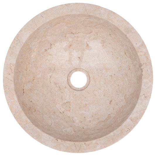 Baderomshylle med kremhvite marmorvasker heltre teak