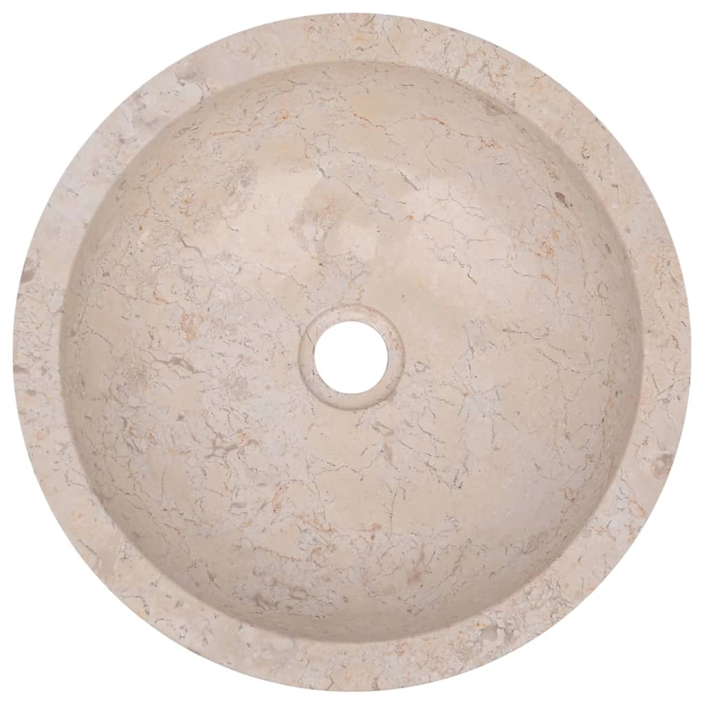 Baderomshylle med kremhvite marmorvasker heltre teak