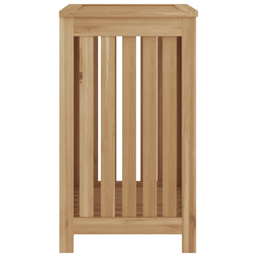 Skittentøyskurv 50x35x60 cm heltre teak