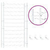 Vinstativ for 72 flasker metall hvit