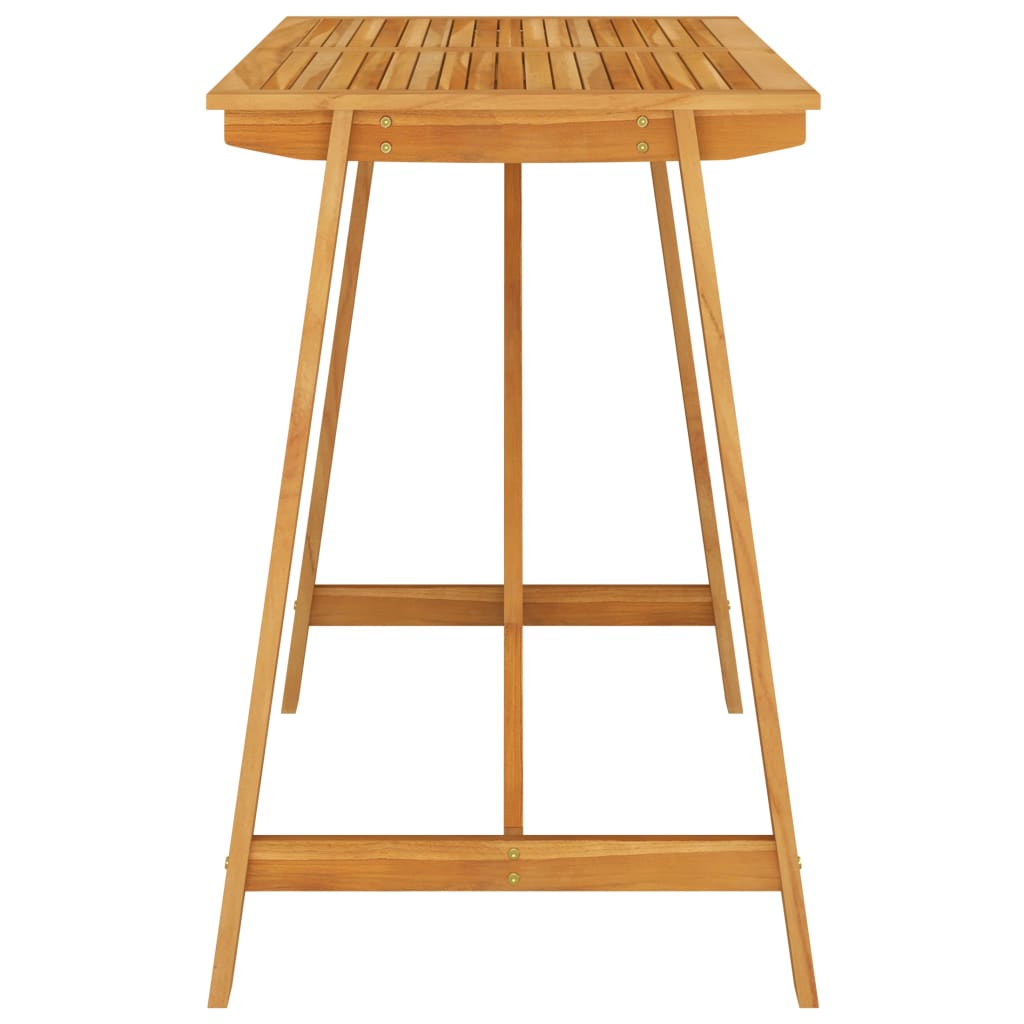 Barsett til hage med puter 7 deler polyrotting svart