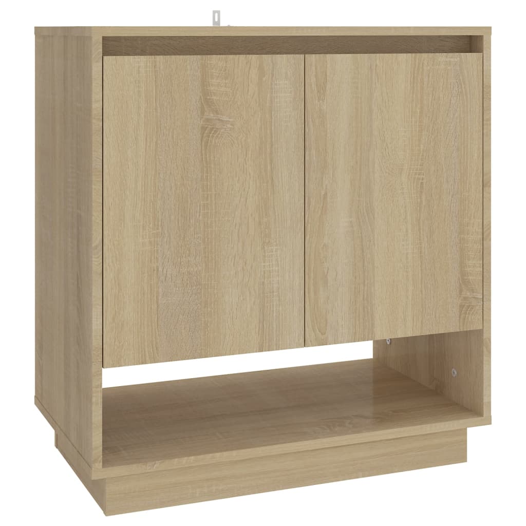 Skjenk sonoma eik 70x41x75 cm konstruert tre