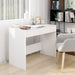 Skrivebord hvit 101x50x76,5 cm konstruert tre vidaXL