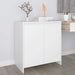 Skjenk hvit 70x41x75 cm konstruert tre