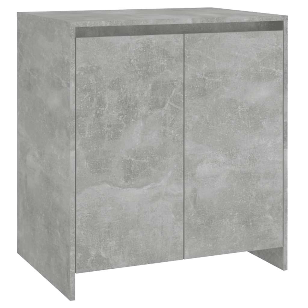 Skjenk betonggrå 70x41x75 cm konstruert tre